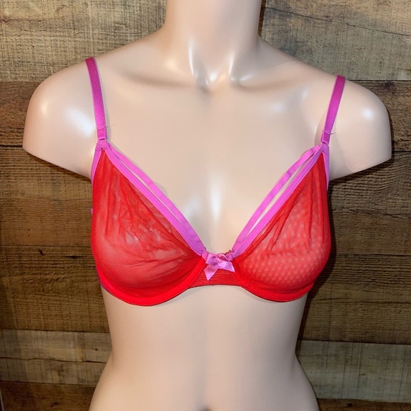 💖Parade Vintage Y2K Sheer Bra - Picture 3 of 6